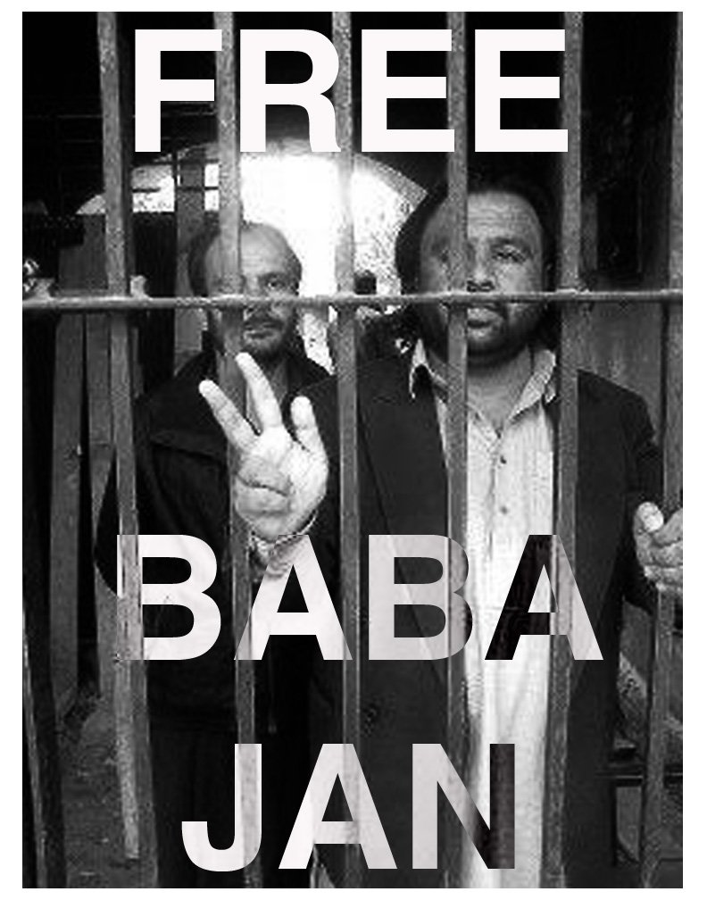 Open Letter Demanding the Release of Baba Jan Hunzai